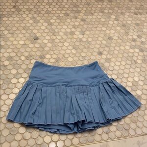 Women’s Pleated Light Blue Goldhinge Skirt